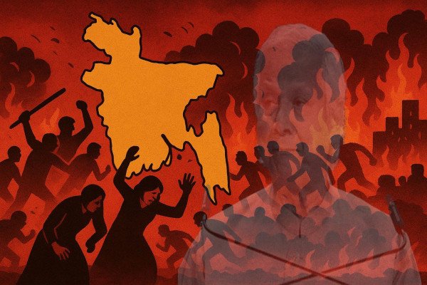 রাষ্ট্রীয় ব্যর্থতার ঘূর্ণিঝড়ে অস্থির বাংলাদেশ