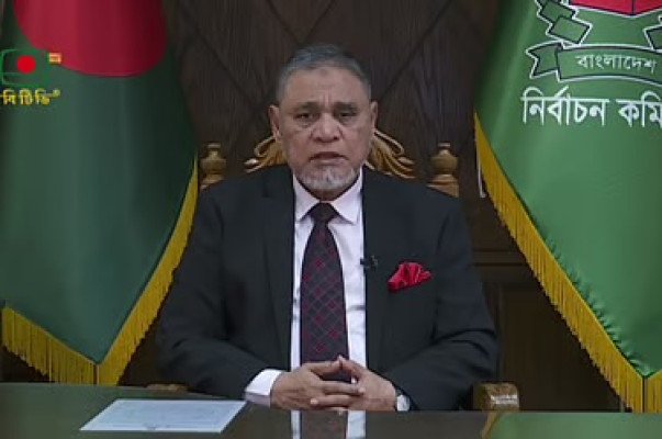 জাতীয় নির্বাচন ১২ ফেব্রুয়ারি: জাতির উদ্দেশে ভাষণে সিইসি