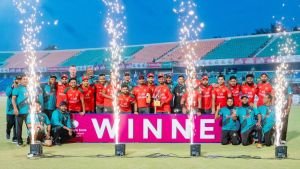 তামিমের রেকর্ড ফিফটিতে সিরিজ জয়ের উৎসব বাংলাদেশের