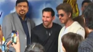 কলকাতায় এক মঞ্চে মেসি-শাহরুখ