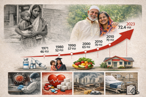 বাংলাদেশের মানুষের গড় আয়ু: ৫০ বছরে বিস্ময়কর অগ্রগতি