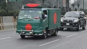 সংসদের দক্ষিণ প্লাজায় পৌঁছেছে খালেদা জিয়ার মরদেহ