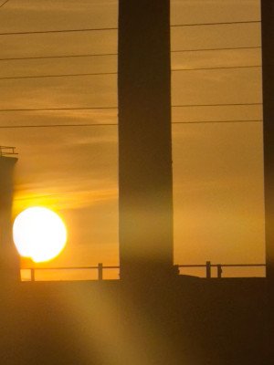 বছরের শেষ সূর্যাস্ত