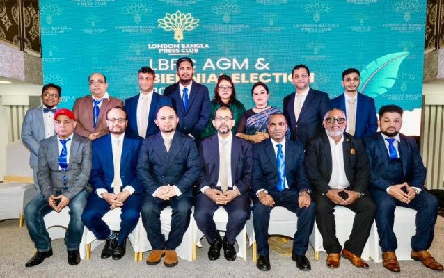 উৎসবমুখর পরিবেশে সম্পন্ন হলো লন্ডন বাংলা প্রেসক্লাবের নির্বাচন