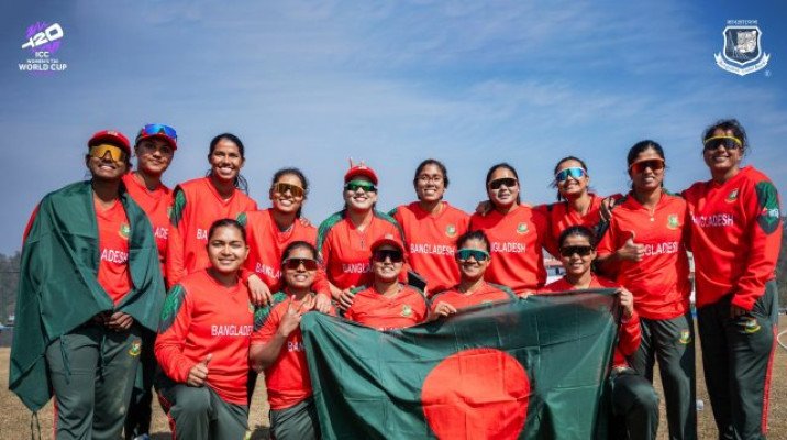 নেদারল্যান্ডসকে বড় ব্যবধানে হারিয়ে বাছাইপর্বে চ্যাম্পিয়ন বাংলাদেশ