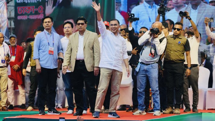 নির্বাসন থেকে ক্ষমতার দ্বারপ্রান্তে তারেক রহমান