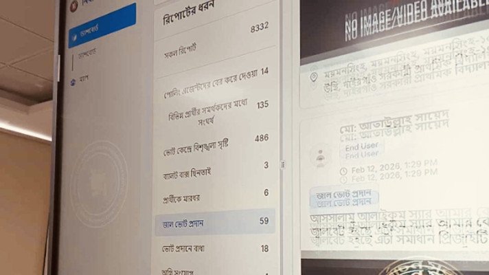 দুপুর ২টা পর্যন্ত সারাদেশে ৪৮৬ কেন্দ্রে বিশৃঙ্খলা, জালভোটের অভিযোগ ৫৯টি