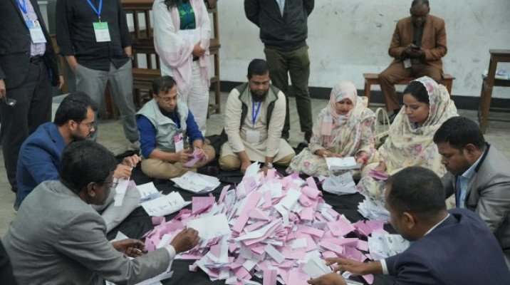 ভোট গণনা শুরু, ফলাফলের অপেক্ষায় দেশ