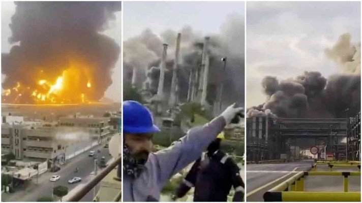 সৌদি আরবের বৃহত্তম তেল শোধনাগারে আবারও ড্রোন হামলা