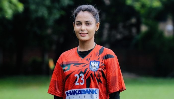 ভারত-ভুটানের পর এবার নেপালের লিগে বাংলাদেশের সানজিদা