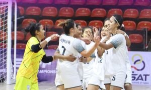 সাফ নারী ফুটসালে চ্যাম্পিয়ন হয়ে ইতিহাস গড়ল বাংলাদেশ