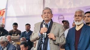 একাত্তরের জন্য আগে মাফ চান, পরে ভোট চান : জামায়াতকে মির্জা ফখরুল