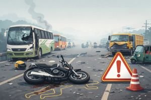 ফেব্রুয়ারিতে ৫১৭টি সড়ক দুর্ঘটনায় প্রাণ গেছে ৪৩২ জনের