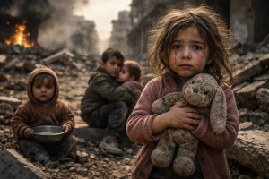 মধ্যপ্রাচ্যের চলমান যুদ্ধে হতাহত ১১০০’র বেশি শিশু: ইউনিসেফ