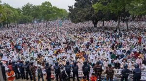 শোলাকিয়ায় ১৯৯তম ঈদ জামাত, লাখো মুসল্লির ঢল