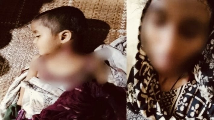 ঘুমন্ত শিশুকে গলা কেটে হত্যা, মা আটক