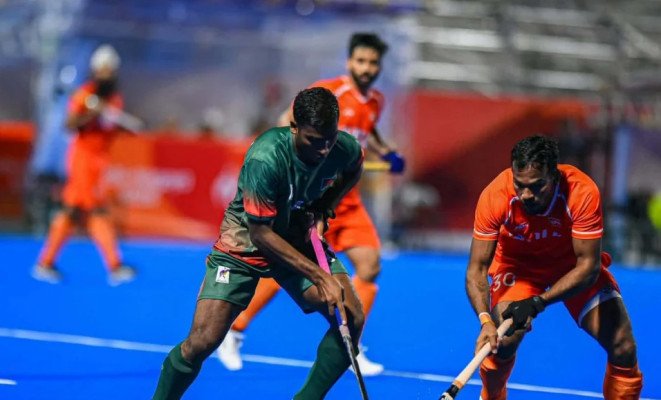 ভারতের কাছে বড় ব্যবধানে হার, ১০ গোল হজম বাংলাদেশের